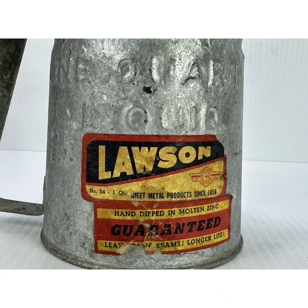 VTG Lawson 1 QUART Galvanized Steel 7.5
